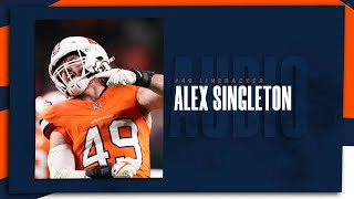 ILB Alex Singleton on the mindset in Week 17: 'We've just got to prepare to beat the Chargers'