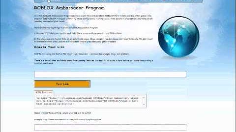 Roblox Ambassador Tutorial