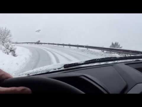Goodyear Wrangler on Snow Test Ford F150 - YouTube