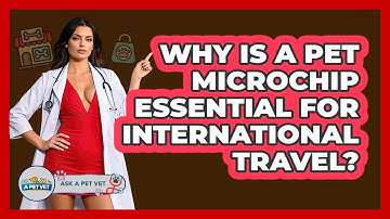 Why Is A Pet Microchip Essential For International Travel? - Ask A Pet Vet