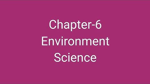 Environmental Science-Theory into practice- SEM 1/2 - DU/SOL/NCWEB/ REGULAR- AEC Chapter 6 Explained