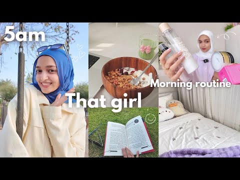5     روتين الخامسة صباحا
