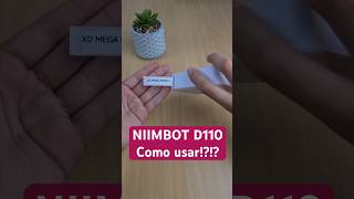 Mini Impressora Portátil Niimbot D110 Impressora De Etiquetas Impressora Bluetooth Etiqueta Preço