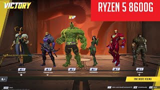 Ryzen 5 8600G | Marvel Rivals | Best Settings | No GPU