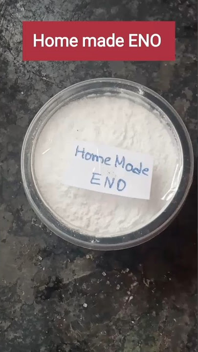 I made ENO 😱🤔🥛👌FRUIT SALT at HOME #shorts #youtubeshorts