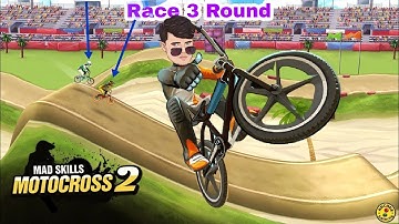 Mad Skills BMX 2 ! Race 3 Round gameplay Usman07