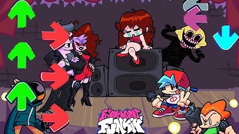 [FNF] Tricky Mod →ALL PHASES← [1 2 3 4] HARD!! All cutscenes