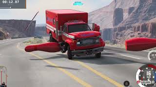 OMG | BeamNG.drive Cars vs Hammer Crash Test Compilation | Suspension Bridge