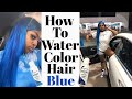 WATER COLOR|DYING BUNDLES BLUE