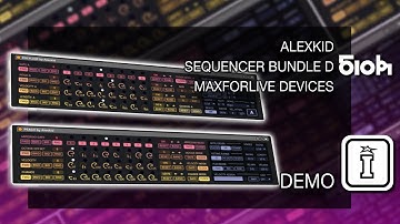 DEMO - Sequencer Bundle D - MaxforLive Sequencers for Ableton Live by Alexkid