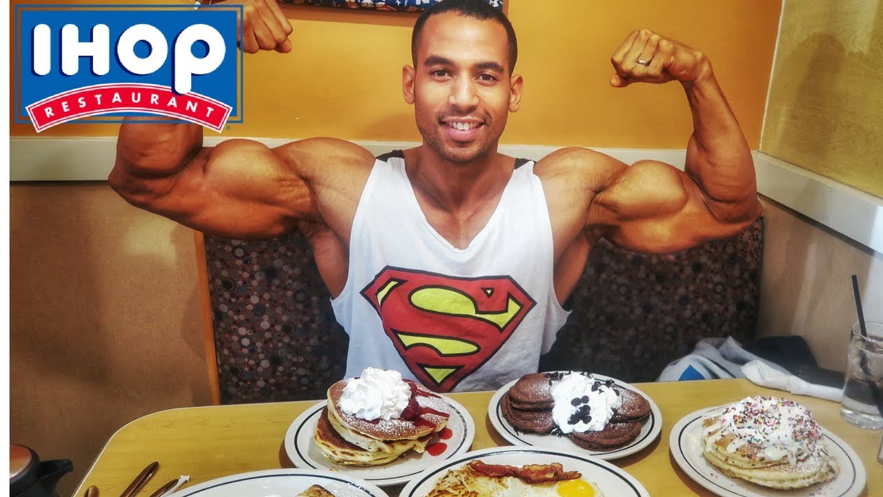 😱 5000 kcal IHOP Pancake Eating Challenge YouTube