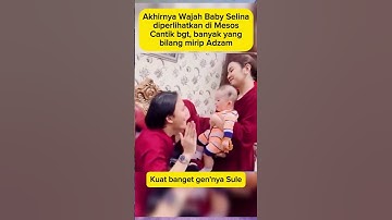 Cantiknya baby selina #shorts #mahalini #rizkyfebian #artist #selebriti #fyp
