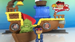 Disney Jake And The Neverland Pirates - Splashing Bucky Bath Toy By Disneytoysreview