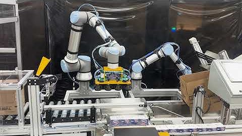 Robotic Case Erector and Case Packer | Packing Line | Cobots | ONExia Inc.