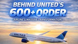 UNITED AIRLINE’S 600+ AIRCRAFT ORDER — Boeing and Airbus Jet Order! Biggest Order Ever@