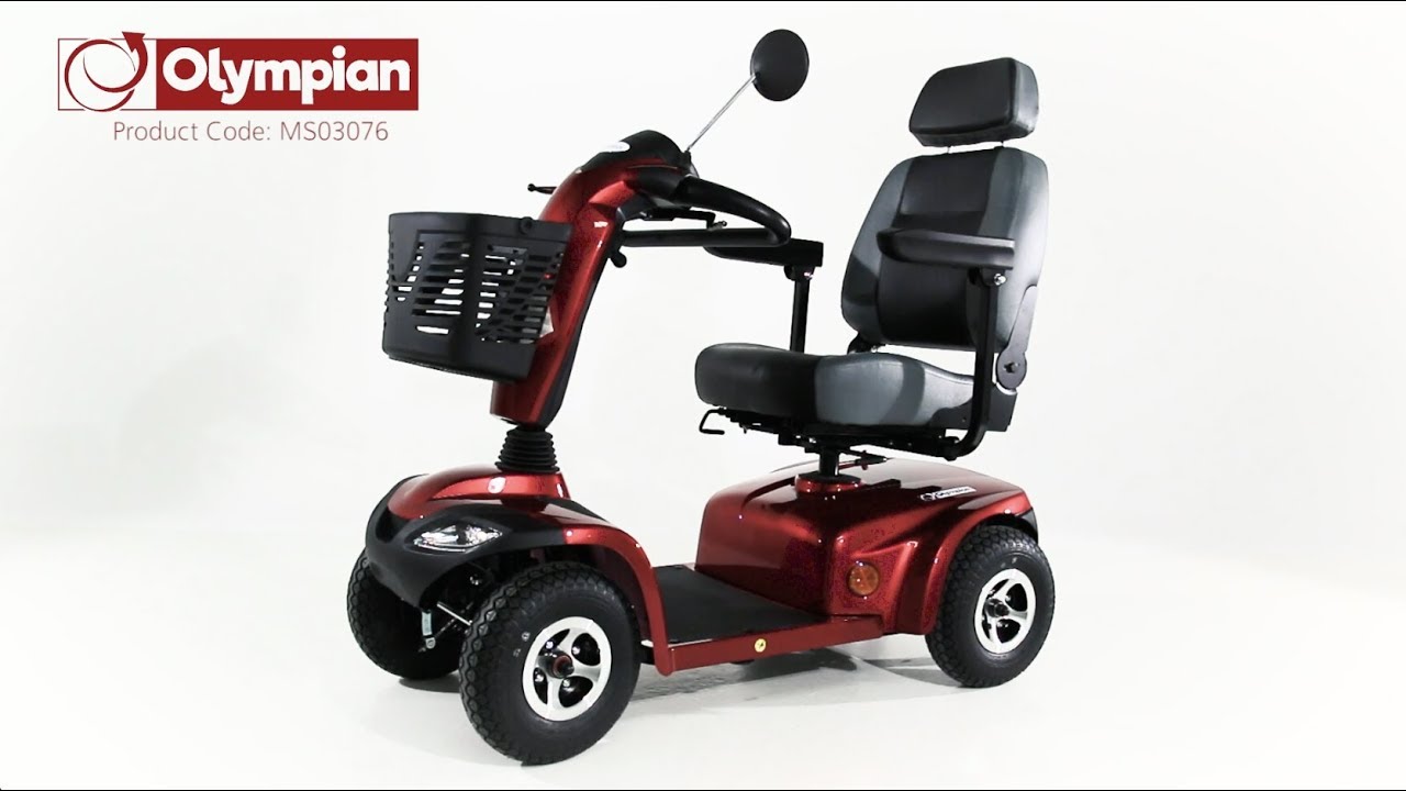 Abilize Olympian Sport Mobility Scooter - YouTube