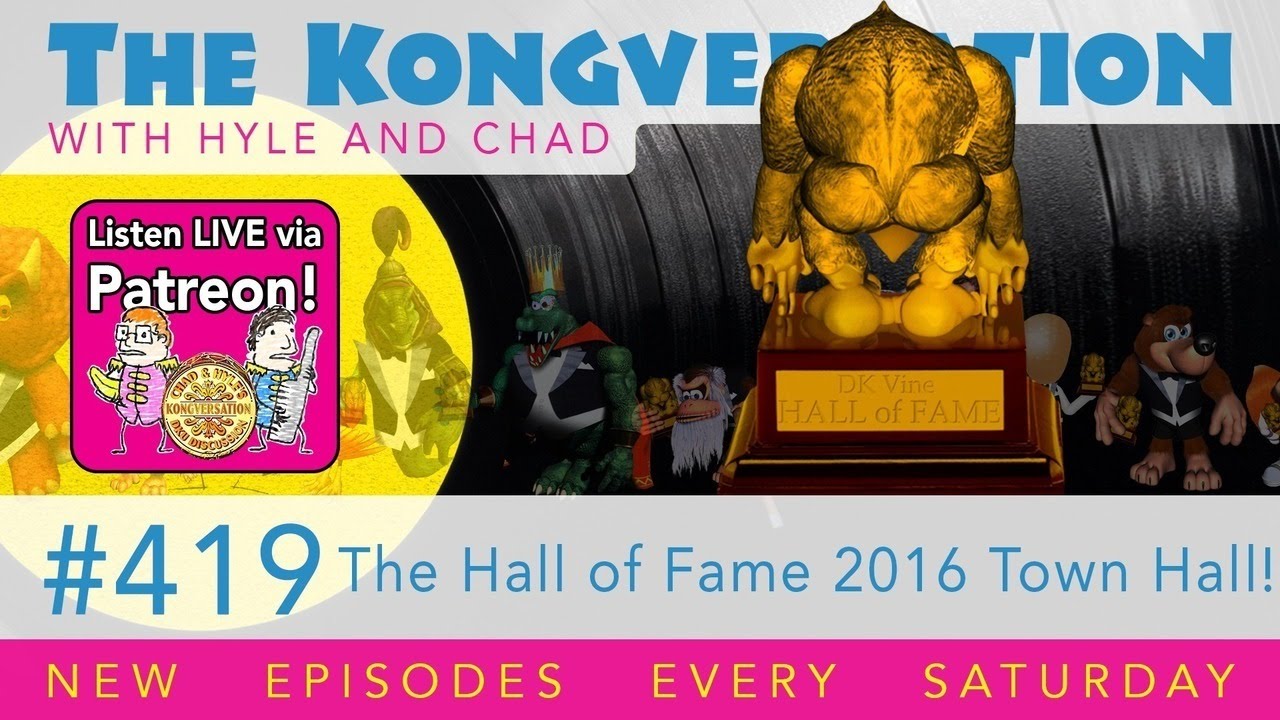 The Kongversation 419 - The Hall of Fame 2016 Town Hall!