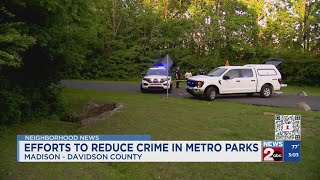 Efforts to reduce crime in Metro Parks