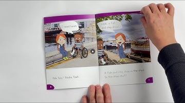 Preview PLD Decodable Reading Books Set 5 (Fish and Chips)