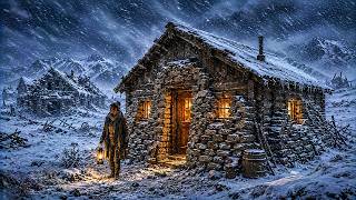 She Stacked Stone Around Every Door and Window Before the Blizzard Hit — Only She Survived
