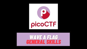 Tutorial PicoCTF 2021 | General Skills | Wave a flag