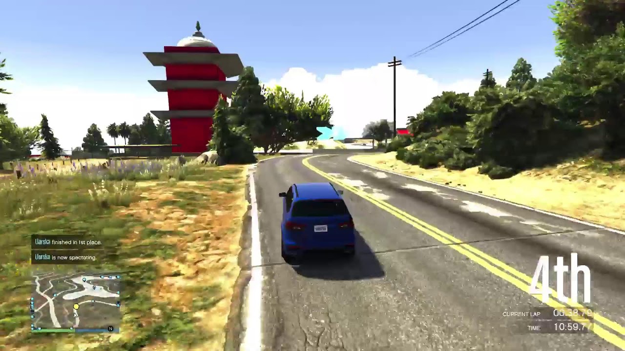 Racing whit idiot people