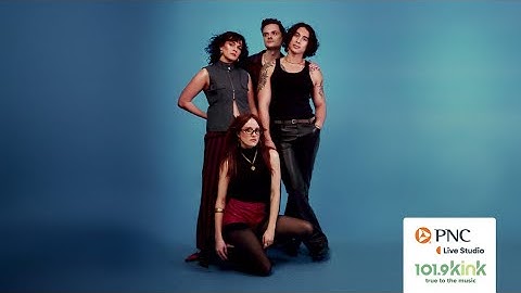 The Happy Fits live in the PNC Live Studio at 101.9 KINK