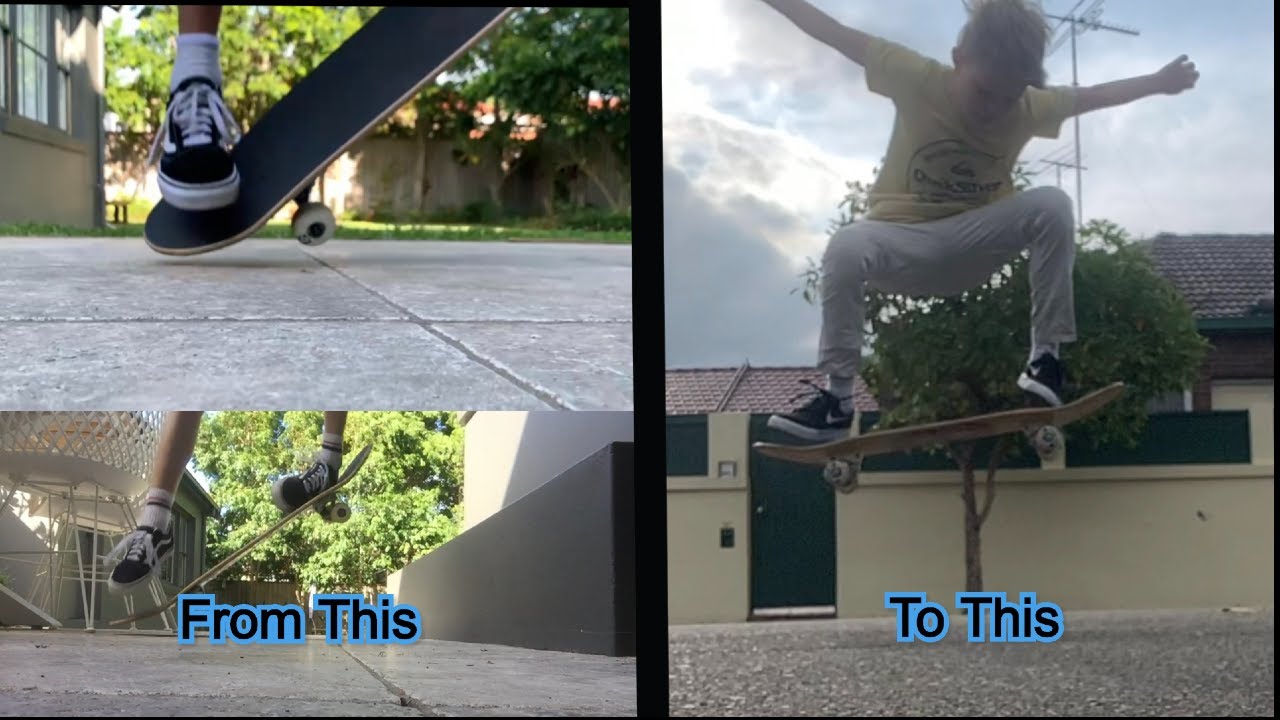 My 1 Year Skateboarding Progression :)