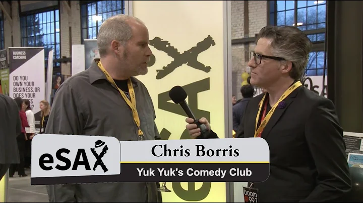 Chris Borris of Yuk Yuk's Ottawa Comedy Club #eSAX...