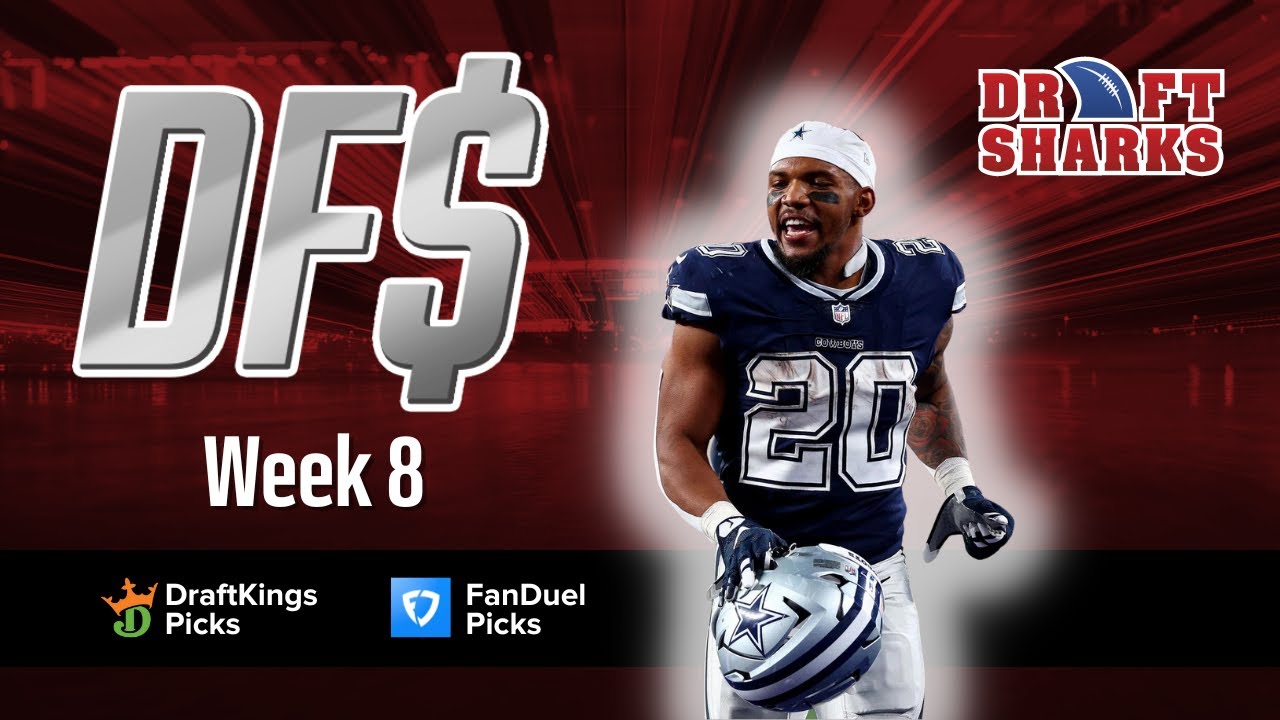 week-8-dfs-fantasy-football-draftkings-picks-fanduel-picks-youtube