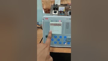 ABB REF615 Reset Procedure..