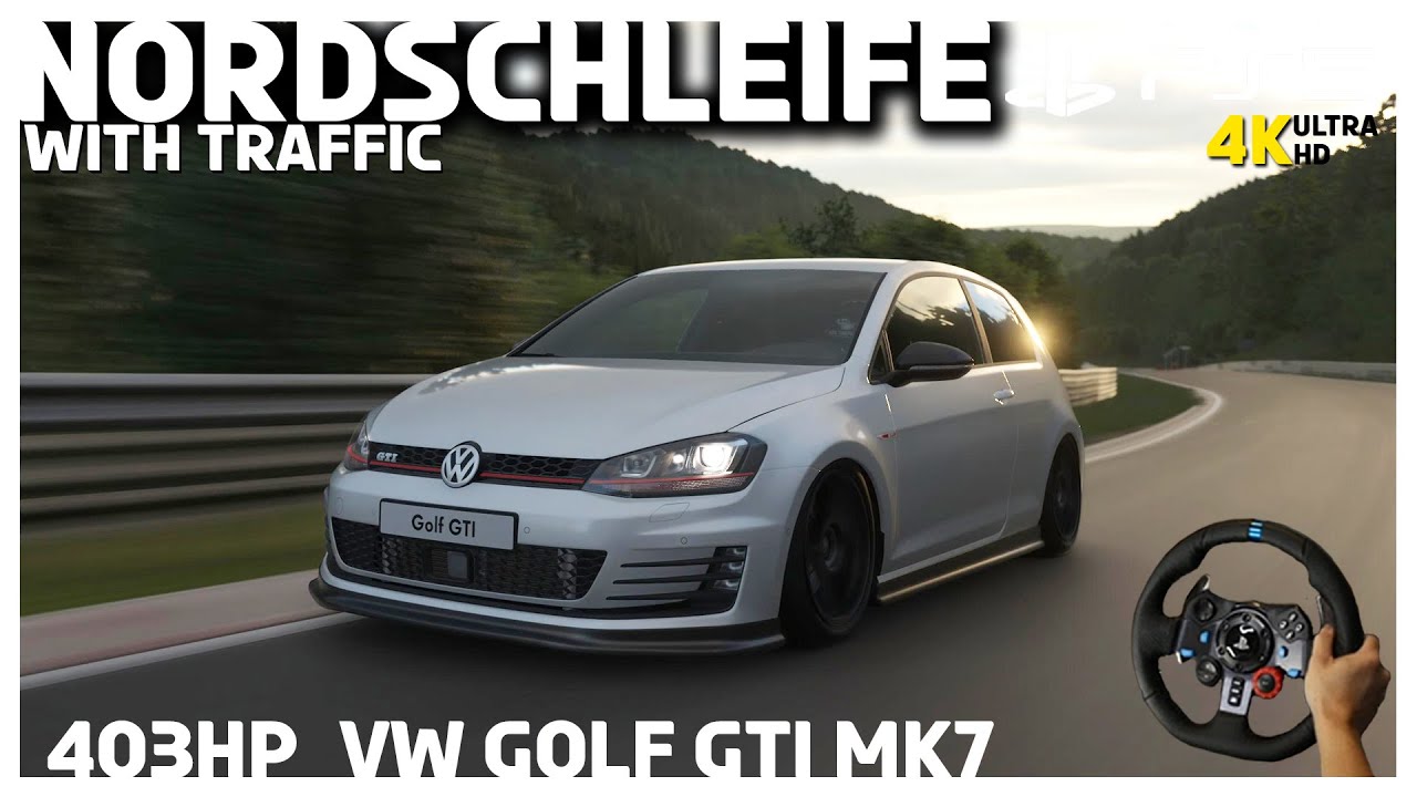 SUNDAY DRIVE at Nordschleife - VW Golf GTI Mk7 403HP - PS5 - GRAN