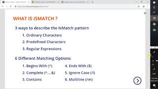 Tried n' Tested: Field Validation Using IsMatch Function