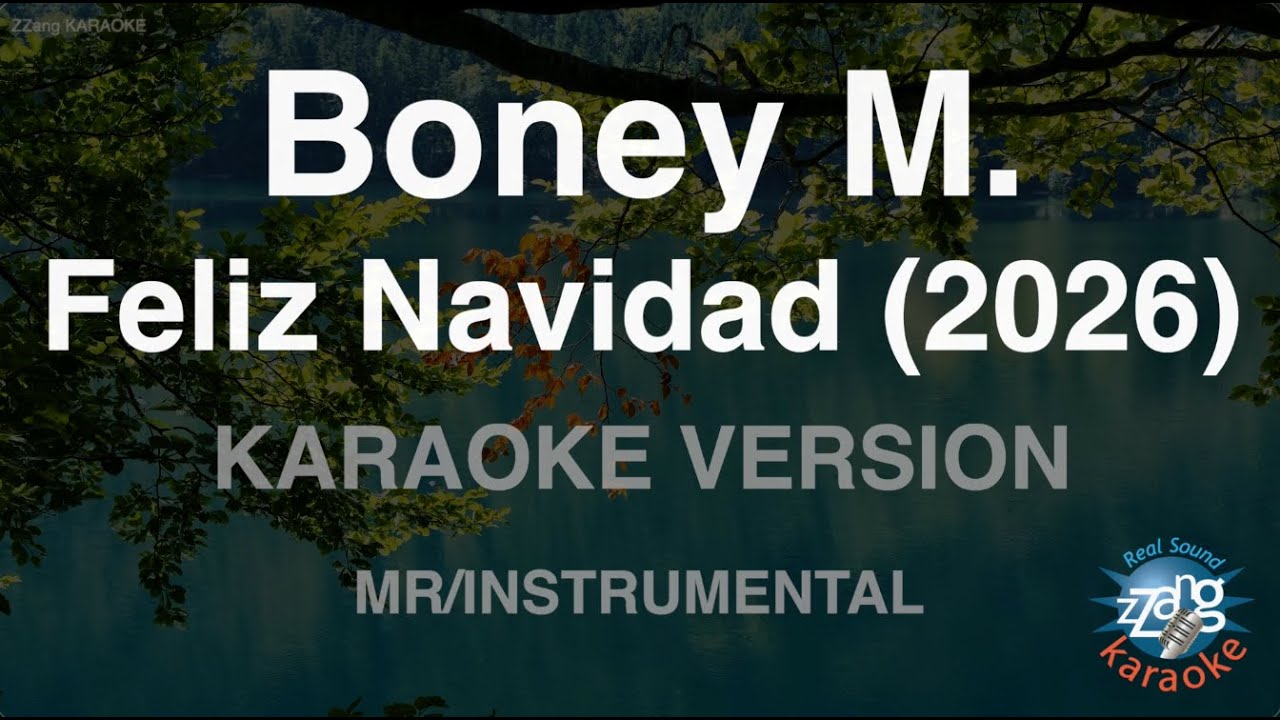 Boney M. - Feliz Navidad (2026) (Instrumental) (Karaoke Version)
