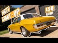 LSQ Build - Part 13 - FIRST START UP and  2.5" Stainless Exhaust System  - LS Swapped HQ Holden