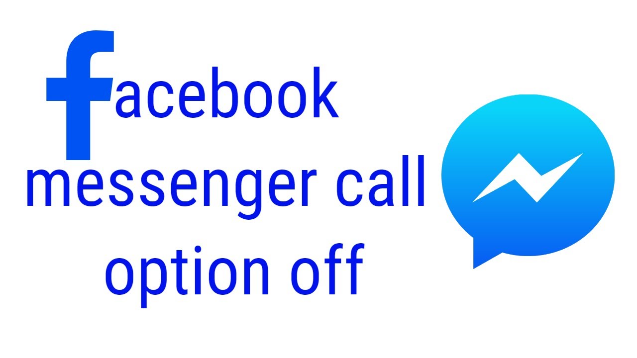 How to Turn Off Audio & Video Call On Facebook Messenger. - YouTube