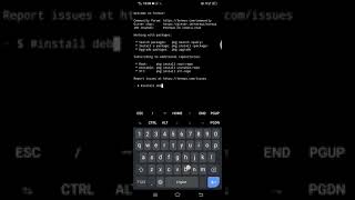 Install Debian in Android (no root required!)