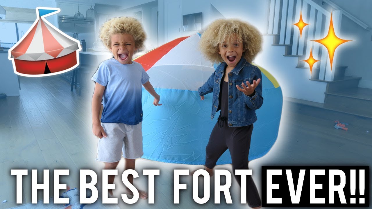 THE BEST FORT EVER!! YouTube