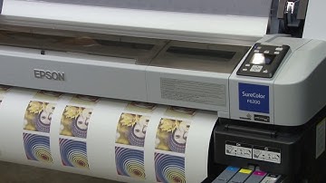 Epson Large Format Dye Sublimation Printer - Dubai