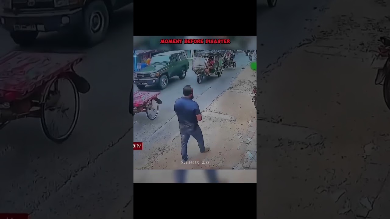 Moment before disaster💀 they got instant karma💀🥶 