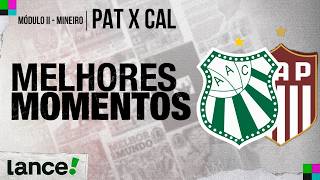 CALDENSE 1 X 2 PATROCINENSE - MELHORES MOMENTOS - 8ª RODADA - MÓDULO II -CAMPEONATO MINEIRO.