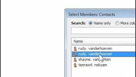How to create a new distribution list in Outlook