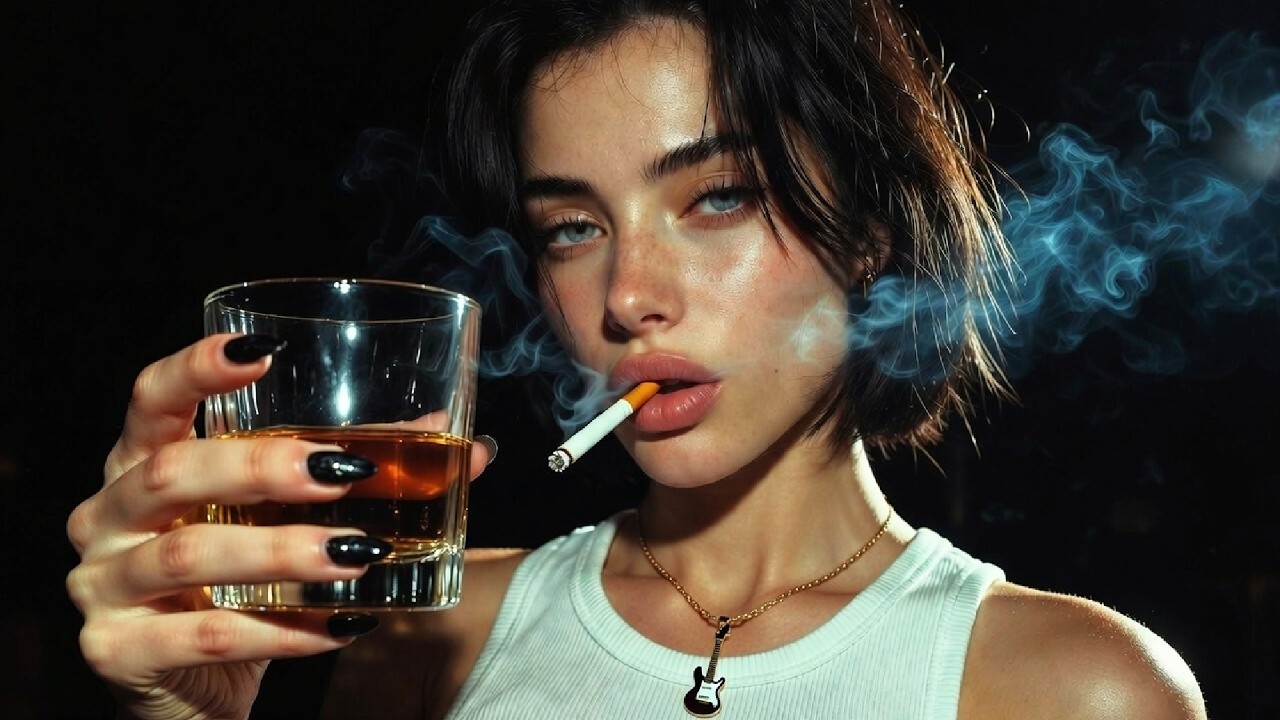 Night Blues 🥃 Blue Shadows & Slow Burn 🎸 4 Hours of Gritty Soulful Electric Blues Music