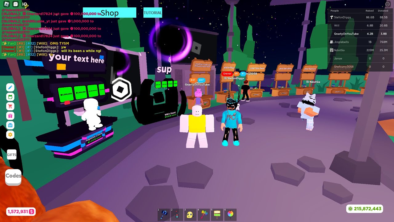 Getting Donated 1B ROBUX In Fake PLS DONATE! | Roblox Pls Donate - YouTube