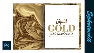 How to create Gold liquid background in adobe Photoshop | sphotoedit screenshot 5