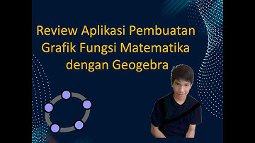 Review Aplikasi Pembuatan Grafik Fungsi Matematika dengan Geogebra