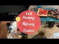 MOMMY MORNING ROUTINE | Stay At Home Mom | Black Mom Vlog | The Wife Life