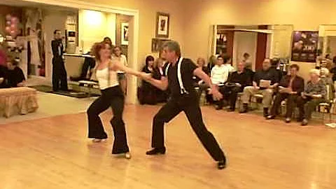Ray Grabowski and Carrie Babcock Swing Dance Showc...
