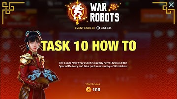 2021 Lunar New Year Event Task 10 How to + Dragoon-Magnetar Hawk Gameplay on Valley | War Robots