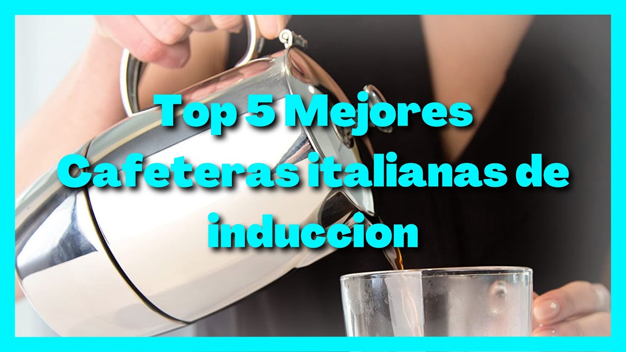 ✓ DESCUBRE la MEJOR CAFETERA ITALIANA INDUCCION 🏆 Top 5 Mejores Cafeteras  Italianas de Inducción ☕ 